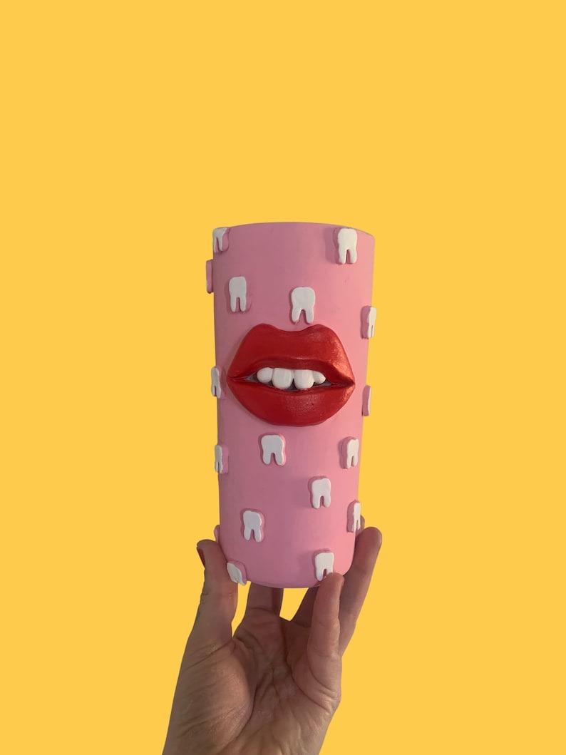 Quirky Weird Fun Planter and Pen Holder