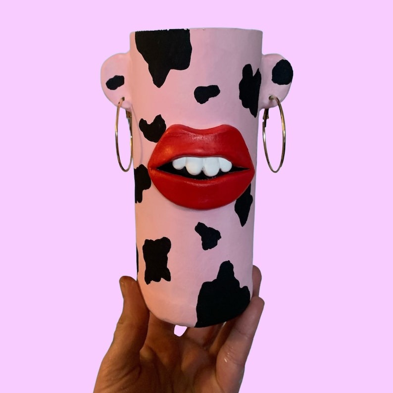 Quirky Weird Fun Planter and Pen Holder