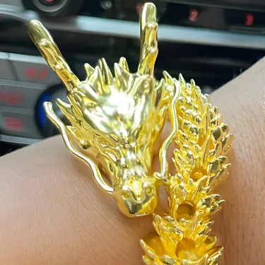 🐉Gold Dragon with Movable Joints