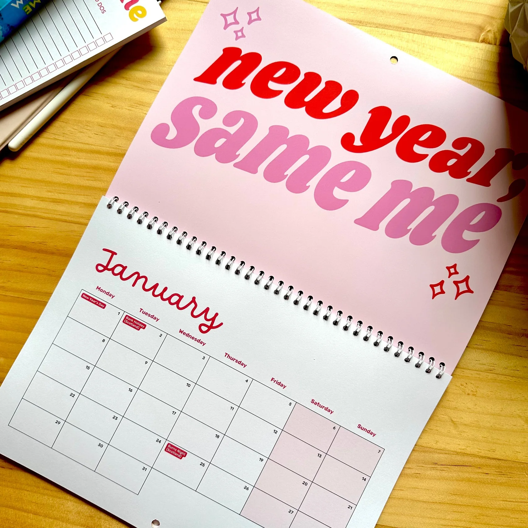 🤣2024 Anti-Motivational Wall Calendar