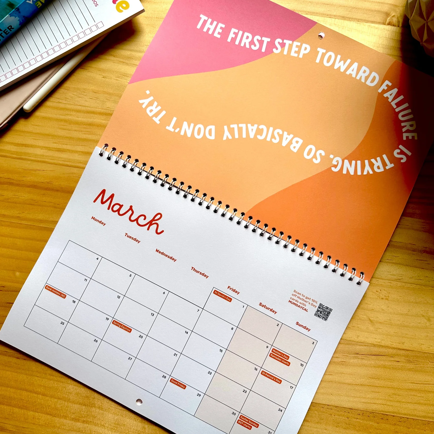 🤣2024 Anti-Motivational Wall Calendar