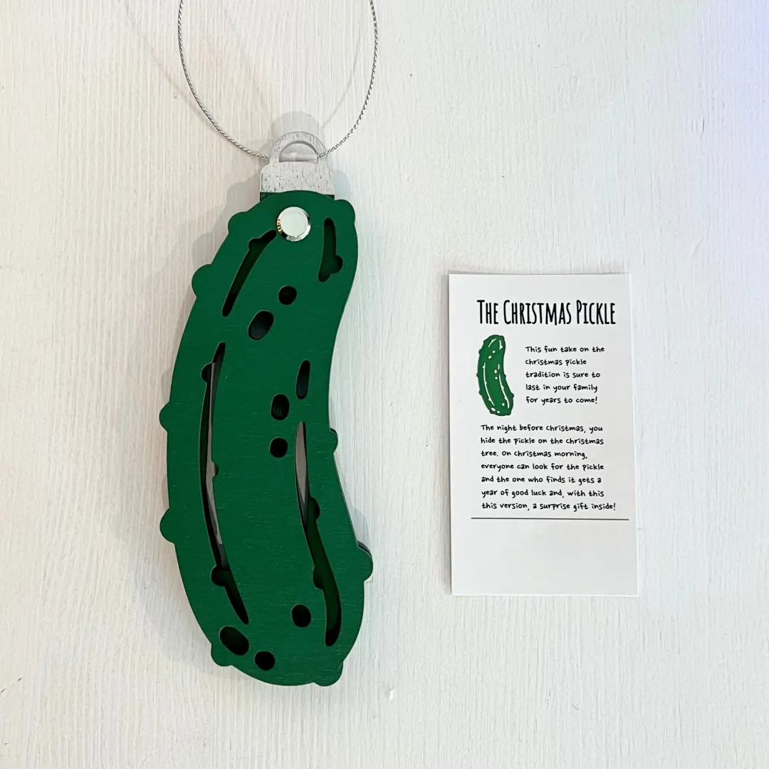 🎅💝2023 CHRISTMAS GIFT--🤣Traditional Christmas Pickle Ornament