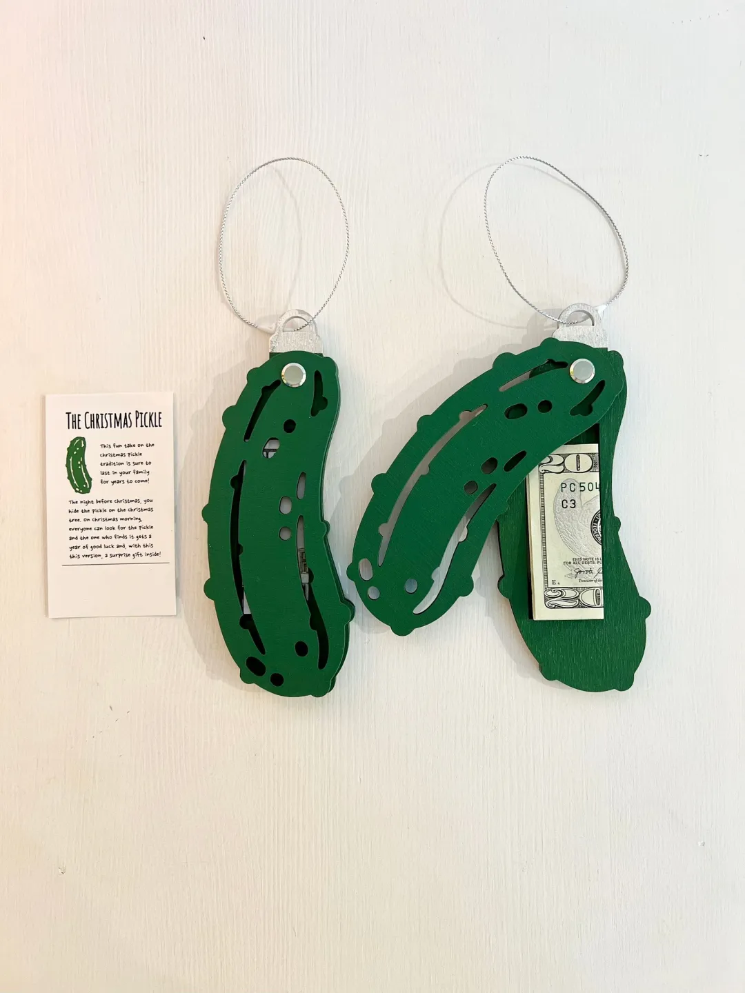 🎅💝2023 CHRISTMAS GIFT--🤣Traditional Christmas Pickle Ornament