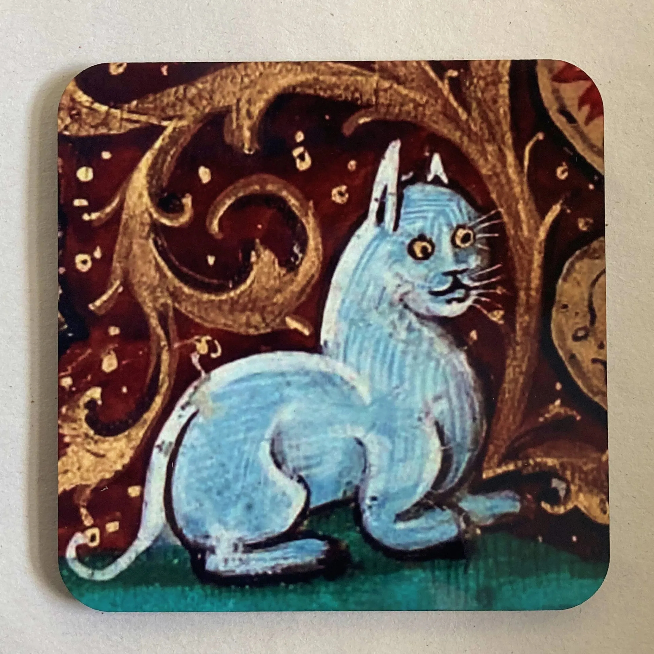 Medieval Cat Coasters