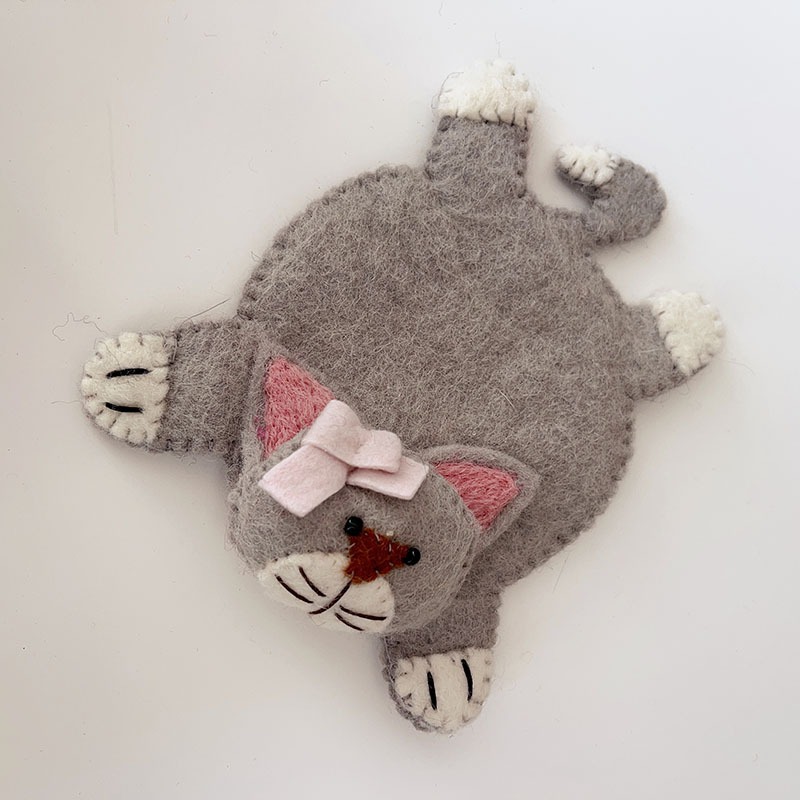 Cartoon Felt Coaster