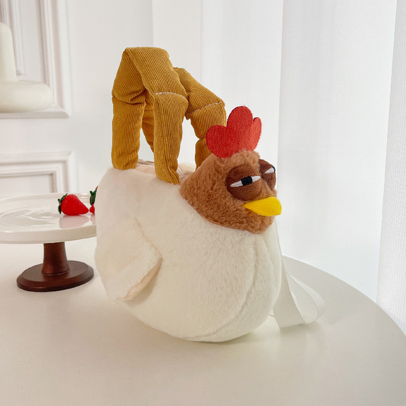 🐔Emotional Support Rooster Bag - A weary yet humorous companion😪💪