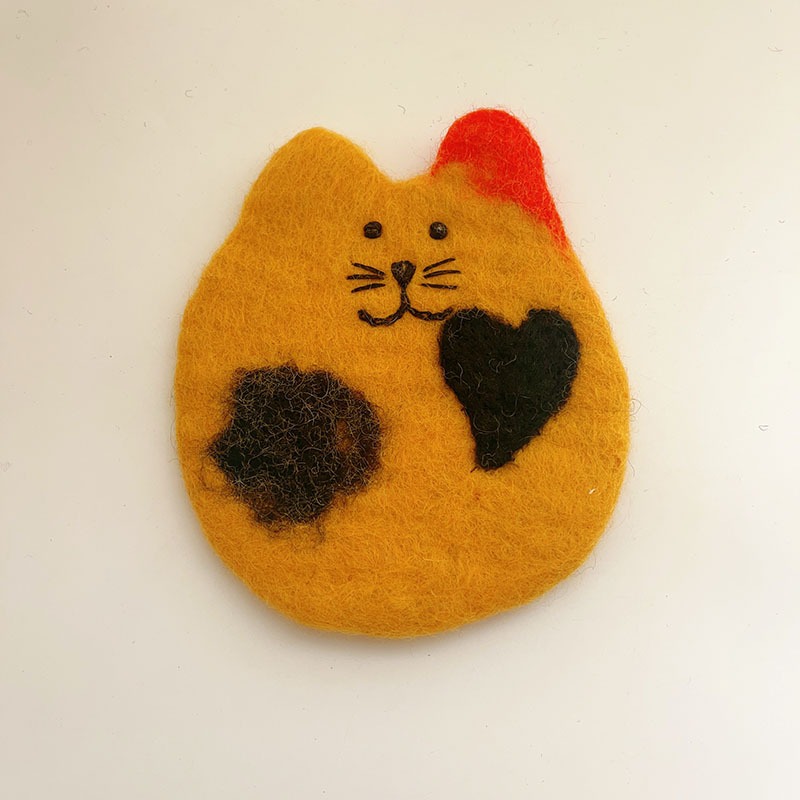Cartoon Felt Coaster