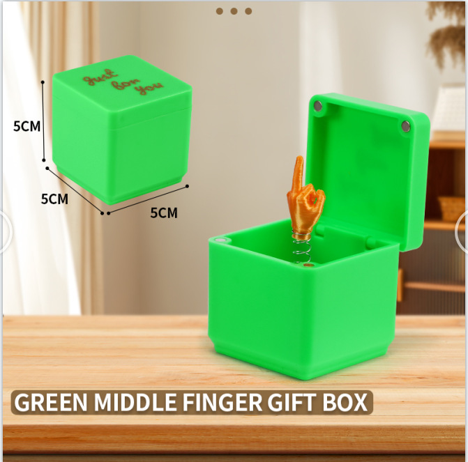 Funny Middle Finger🖕 / Heart❤️ / Rose🌹 Box