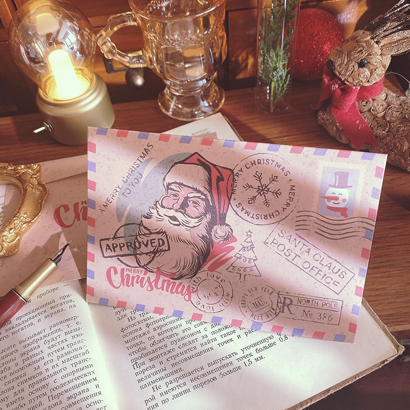 🔥Christmas Hot Sale - 🎅Vintage Kraft Christmas Cards