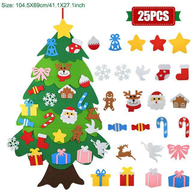 Hot Sale 49% OFF🎁DIY Felt Christmas Tree Set(Free Shipping)