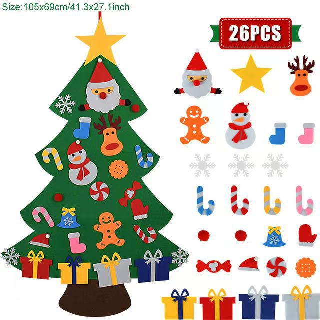Hot Sale 49% OFF🎁DIY Felt Christmas Tree Set(Free Shipping)