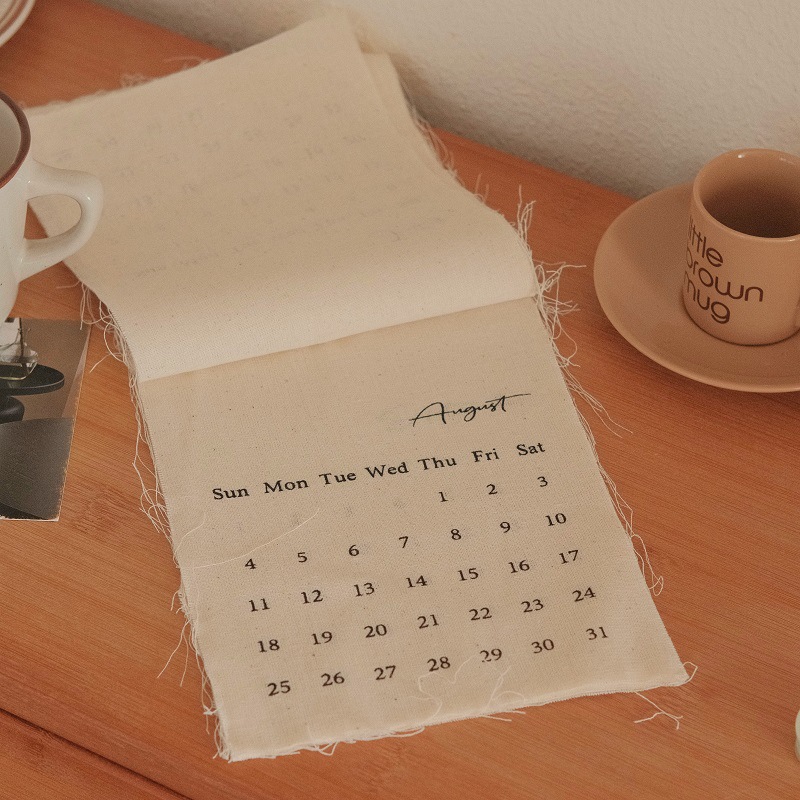 📅2024 Cotton And Linen Calendar