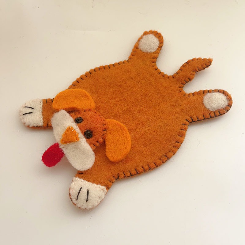 Cartoon Felt Coaster