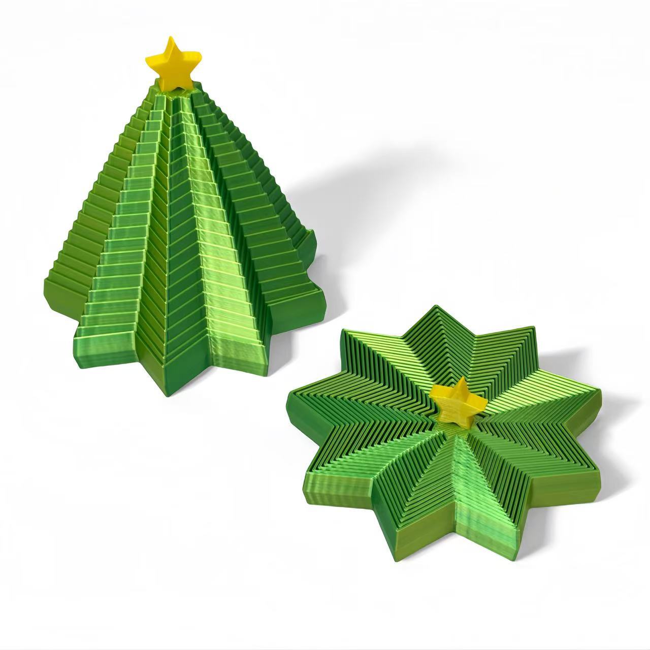 🎄3D Printed Expanded Sensory Fidget Star