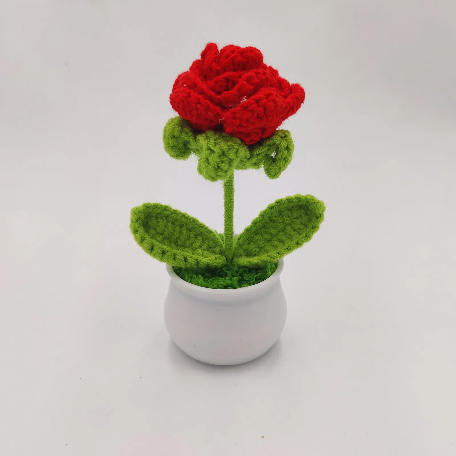 ✨Hand Knitted Mini Potted Plant🌻