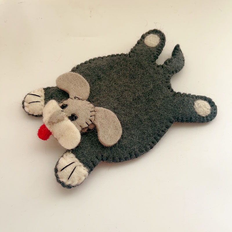 Cartoon Felt Coaster