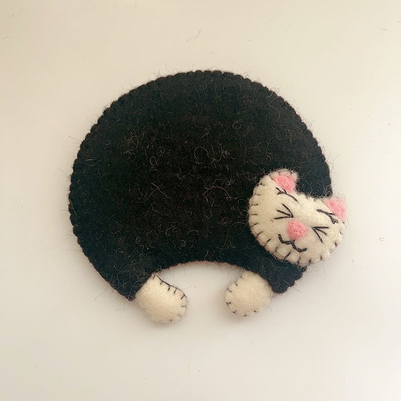 Cartoon Felt Coaster