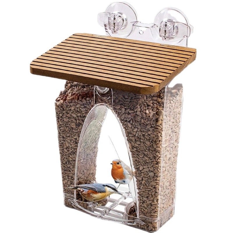 🐦 Limited Time Sale 49% OFF 💝 Arch Window Bird Feeder 🏠
