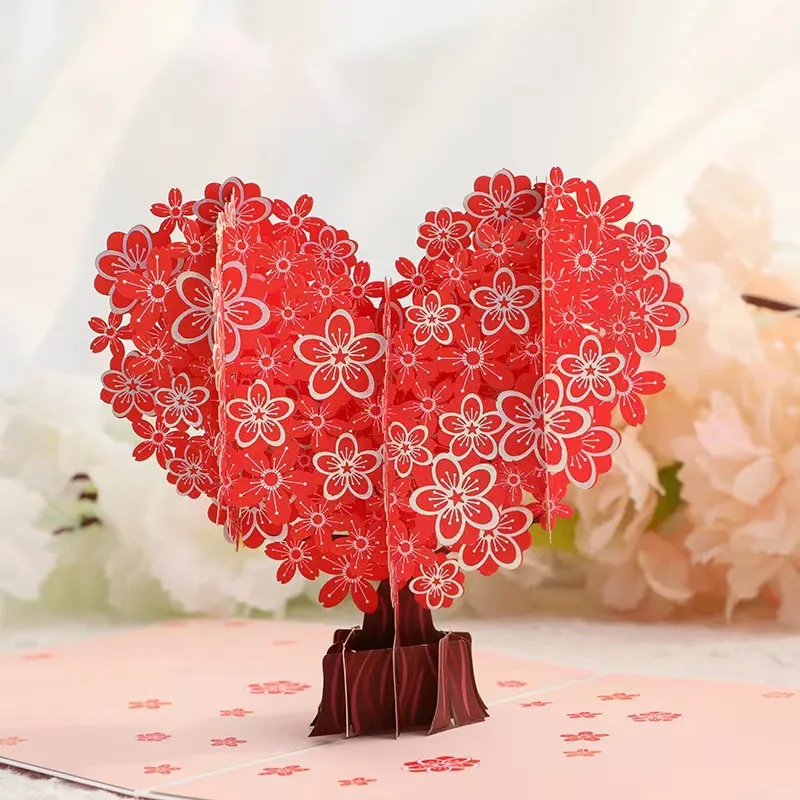 (🔥Now Hot Sale)✨3D Handmade Flower Greeting Card