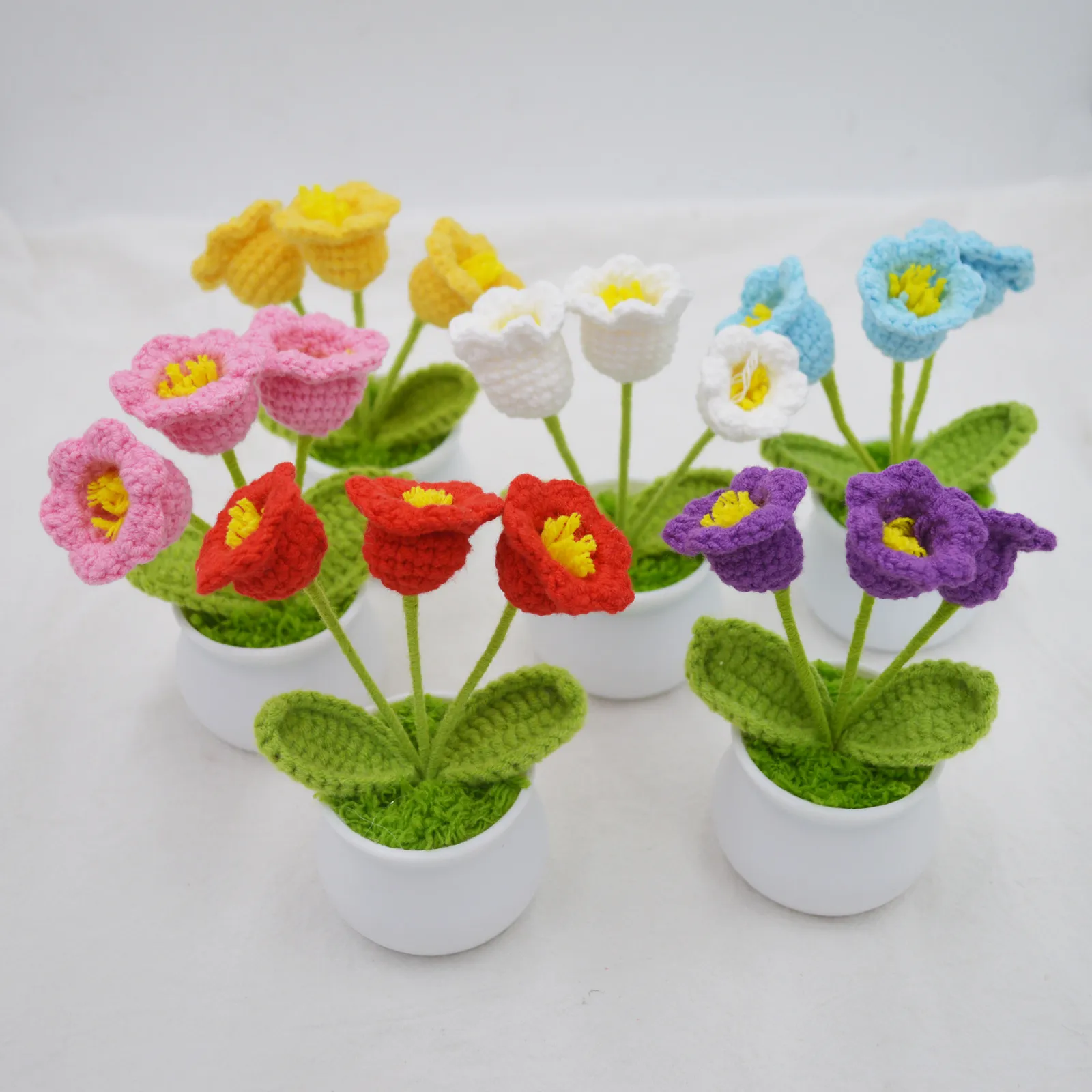 ✨Hand Knitted Mini Potted Plant🌻