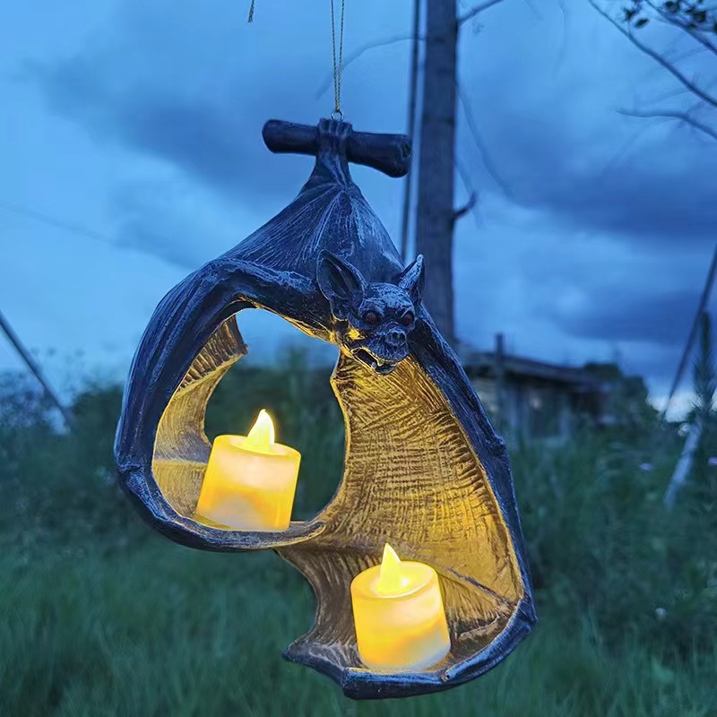 Bat Tealight Holder Decor