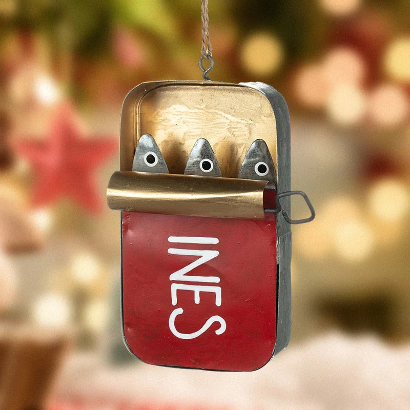 🔥2024 HOT SALE - Tin of Sardines Quirky Hanging Ornament