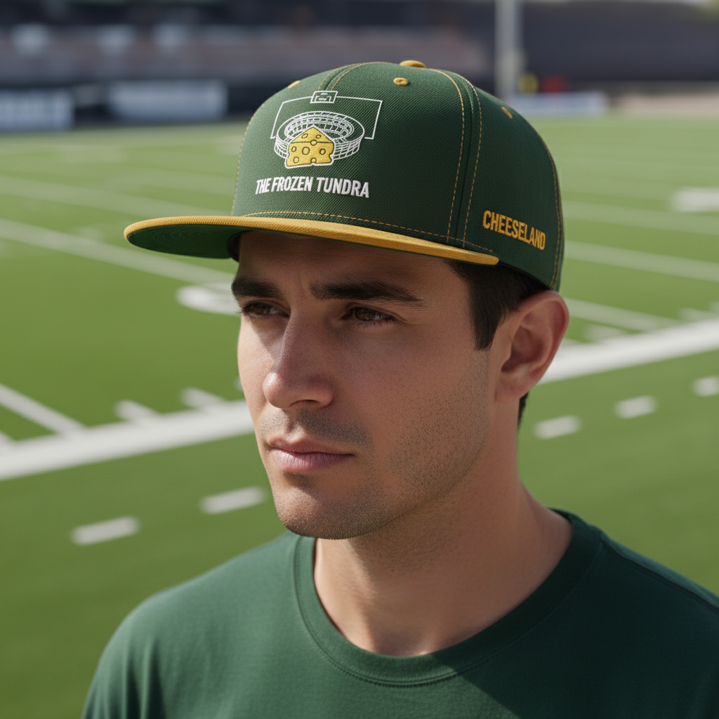 🏈🧀The Frozen Tundra Cap - Cheeseland Pride