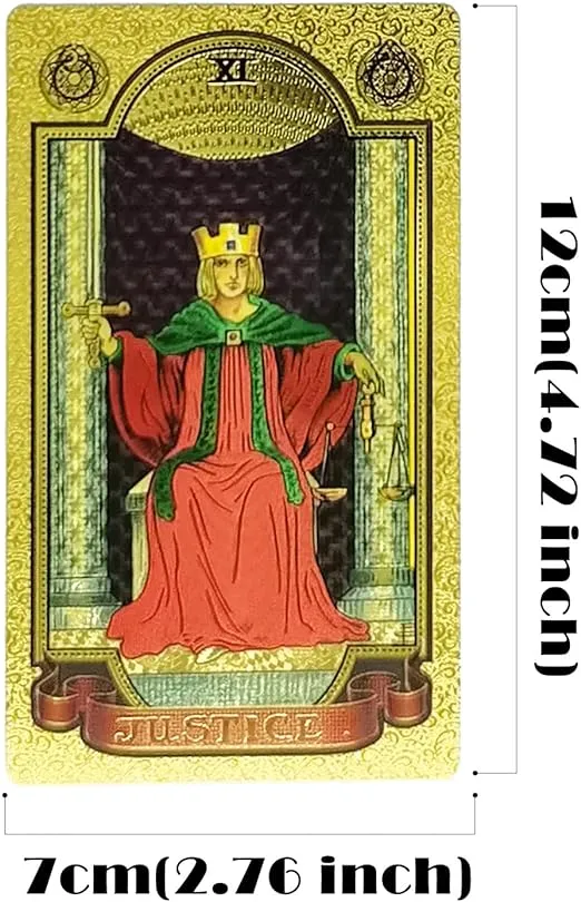 🔥Explore the Mystical World of Tarot Gold Foil Tarot🔮
