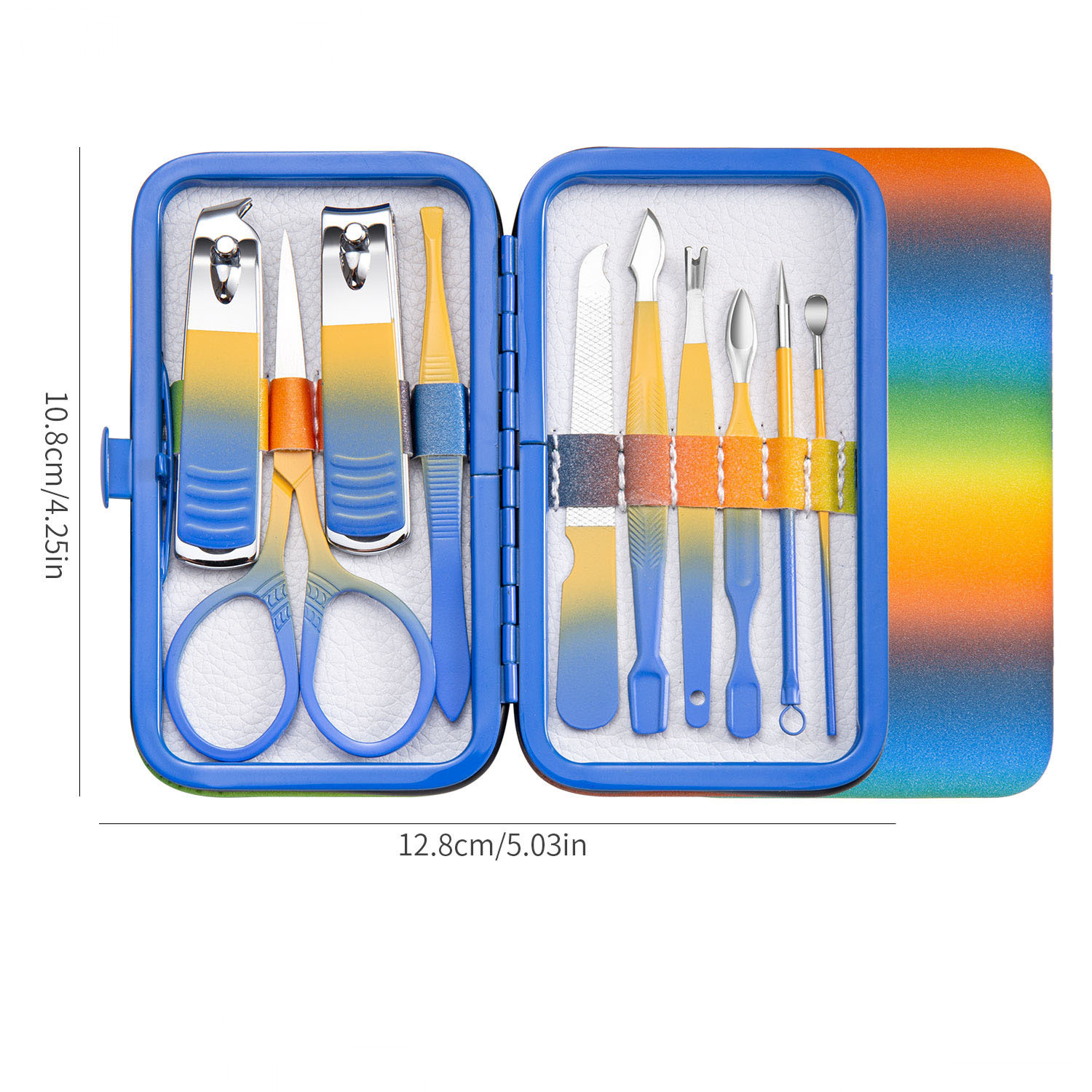 🔥Multicolor Stainless steels Manicure Set