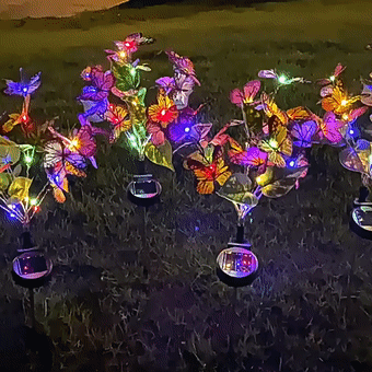 🦋Solar Outdoor Butterfly Lights💐