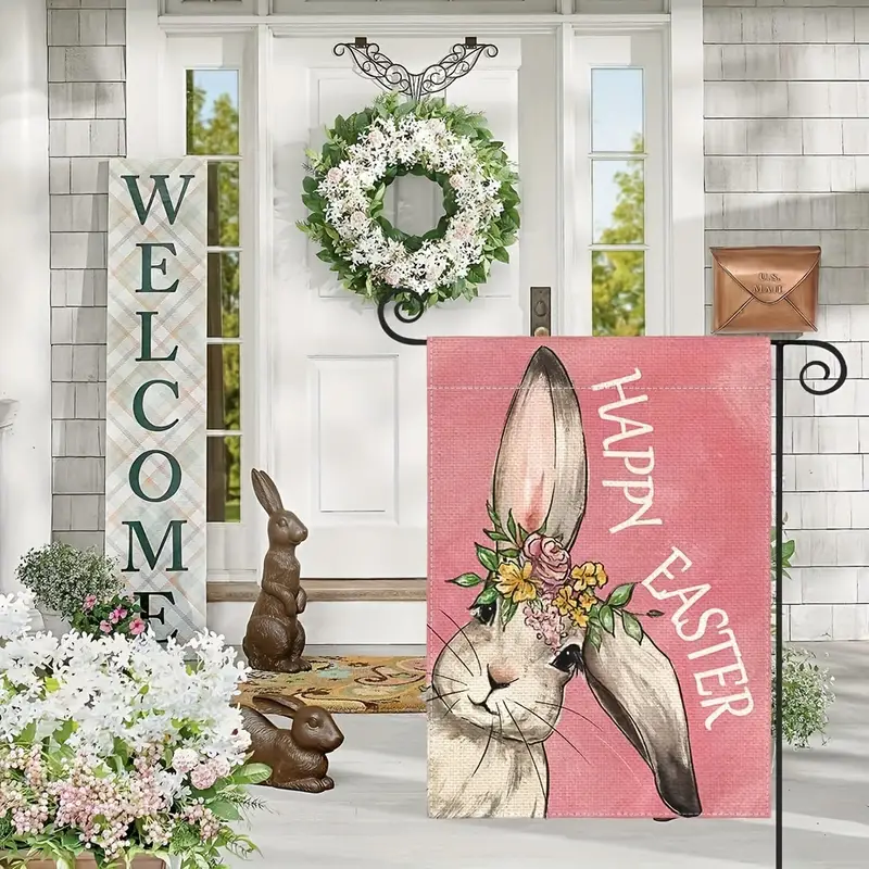 🐰Happy Easter Bunny Garden Flag