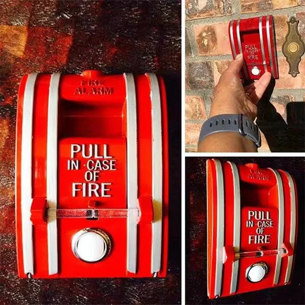 Handmade Commemorative Medal Gift for Firefighters Retro Doorbell