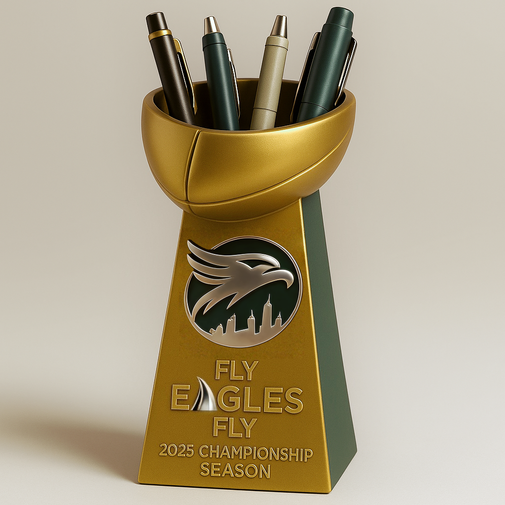 2025 Football Championship Commemorative Pen Holder