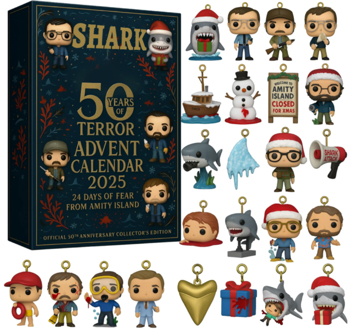 2025 J🦈ws 50th Anniversary Advent Calendar