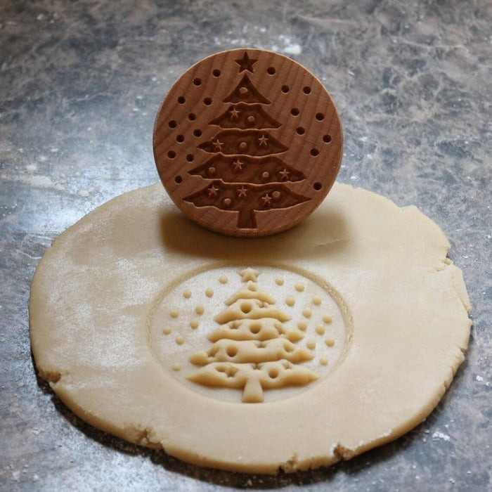 Christmas Cookie Embossing Stamp Mold