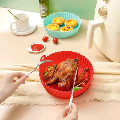 🎁2024 New Year Hot Sale🎁⚡ 50% OFF - Air Fryer Silicone Baking Tray🍟