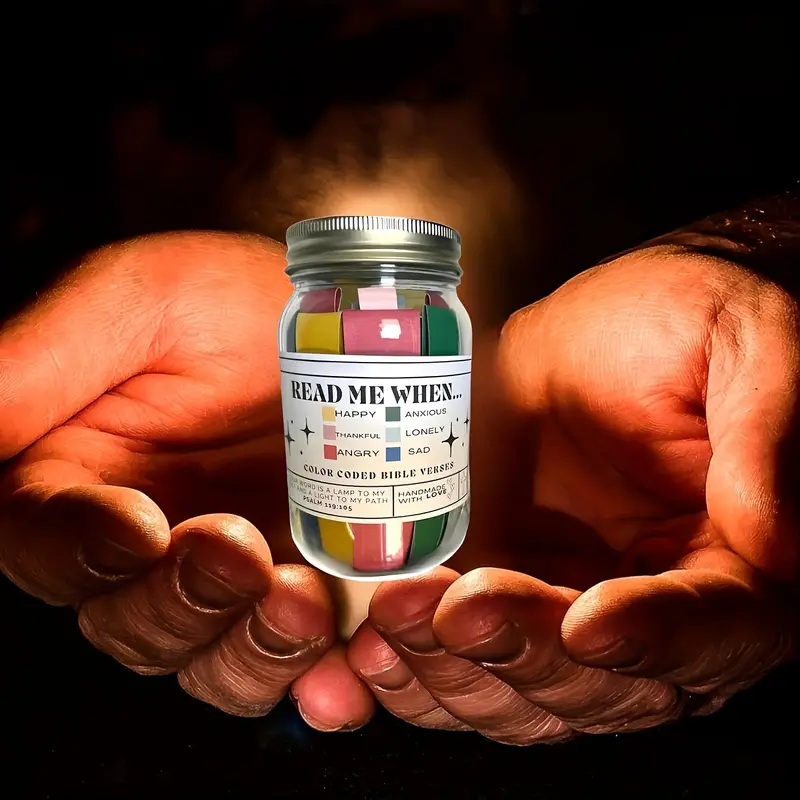 "Bible" Themed Emotional Jar