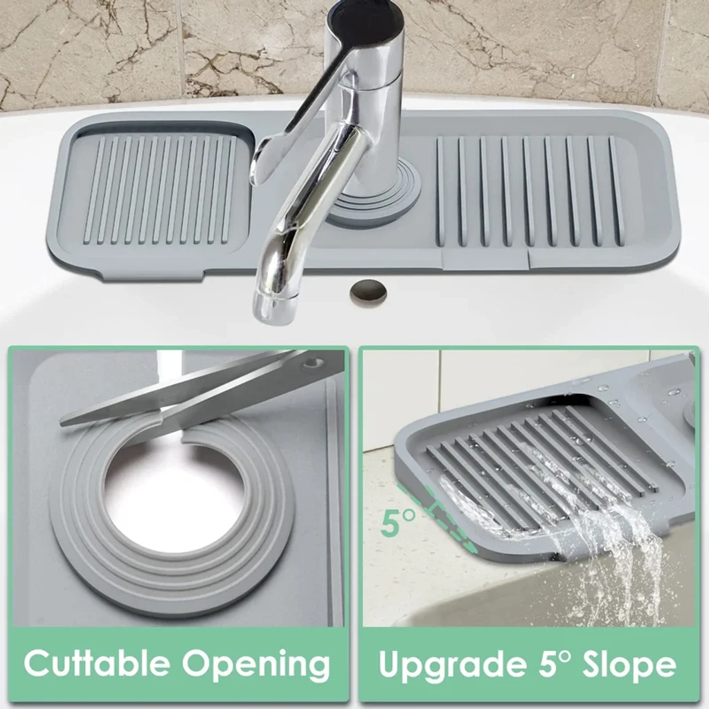 Kitchen Sink Silicone Splash Guard-BUY 2 GET 1 ( For Kitchen and Bathroom)
