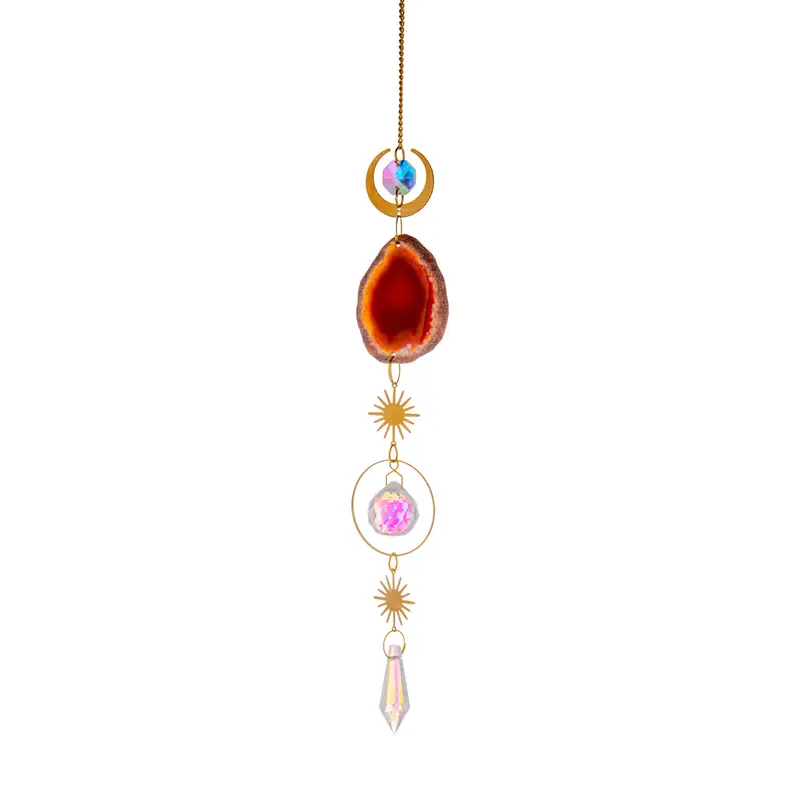 🎐Agate Slice Suncatcher