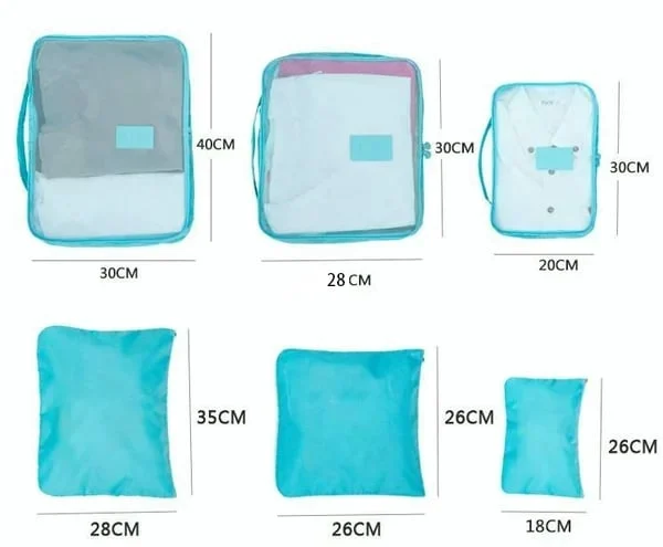 🎉LAST DAY HOT SALE 49% OFF ✈6 pieces portable luggage packing cubes