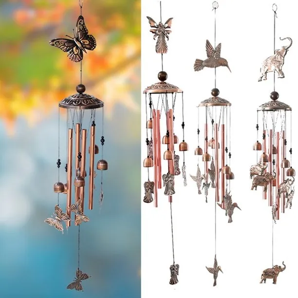 🐎Pure hand-made Copper Horse wind chimes