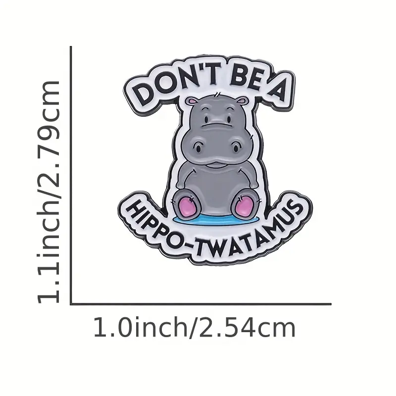 Funny Metal Pin Badge