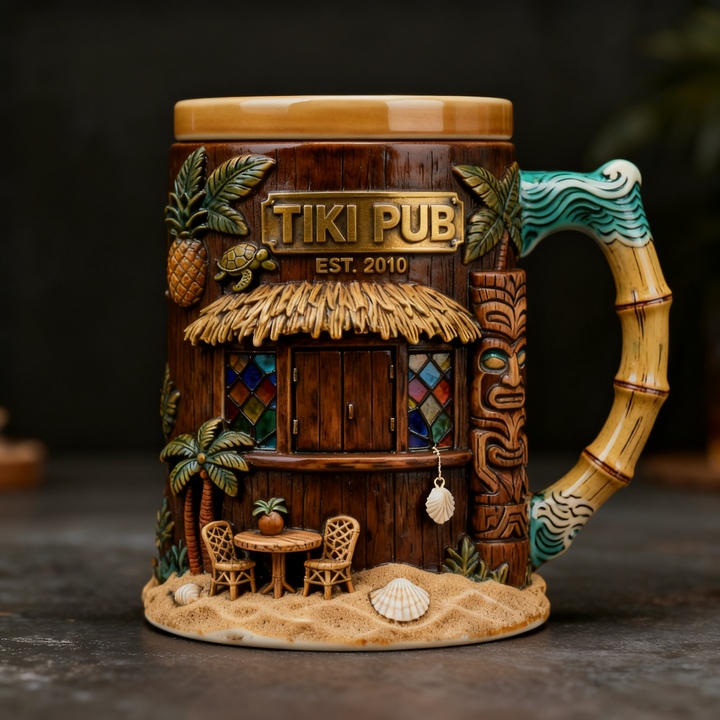🍻3D Personalized Vintage Bar Mug