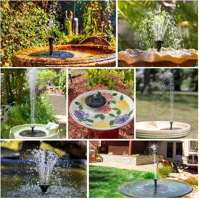 🔥Solar-Powered Bird Fountain Kit
