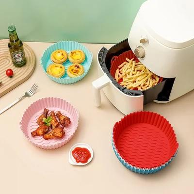 🎁2024 New Year Hot Sale🎁⚡ 50% OFF - Air Fryer Silicone Baking Tray🍟
