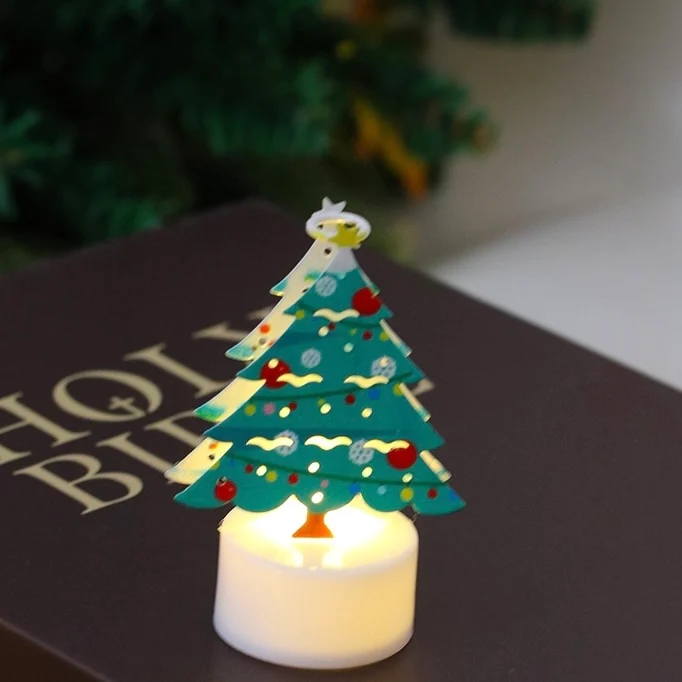 🎄Christmas electronic candle light🎁