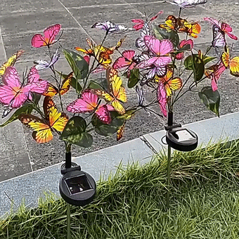 🦋Solar Outdoor Butterfly Lights💐
