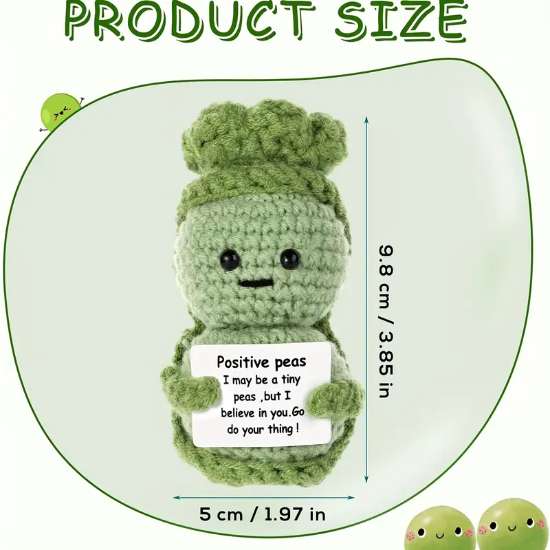 💖Emotional Support Gift - Funny Positive Pea