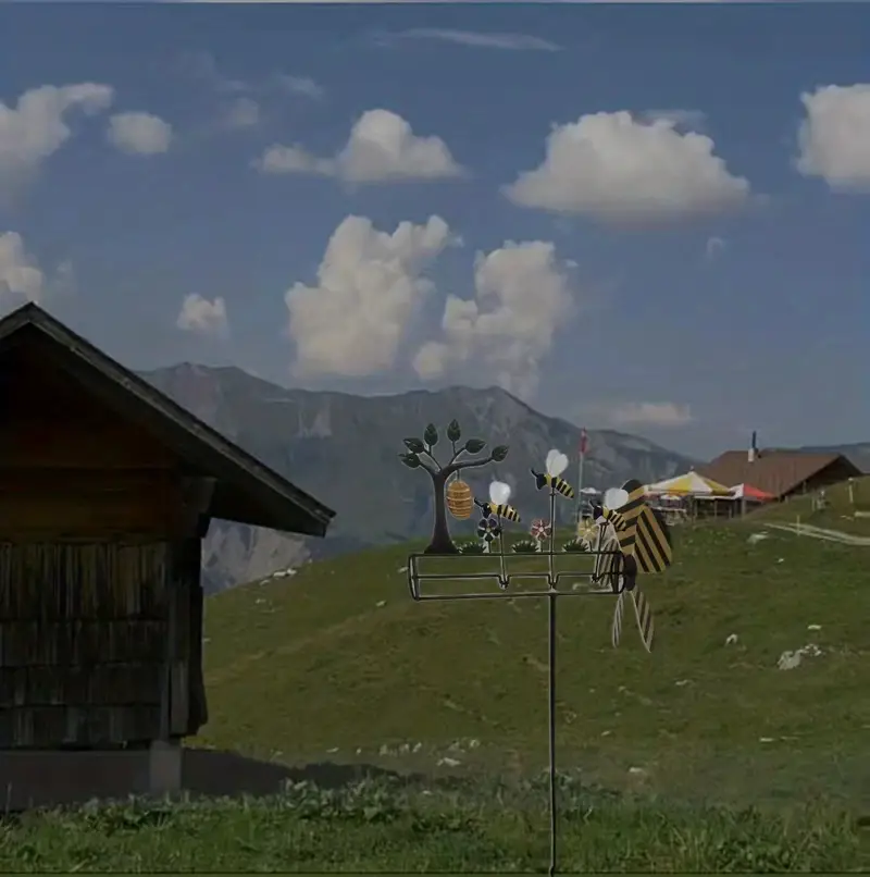 🐝Busy Bees and Hive Propeller-Driven Whirligig