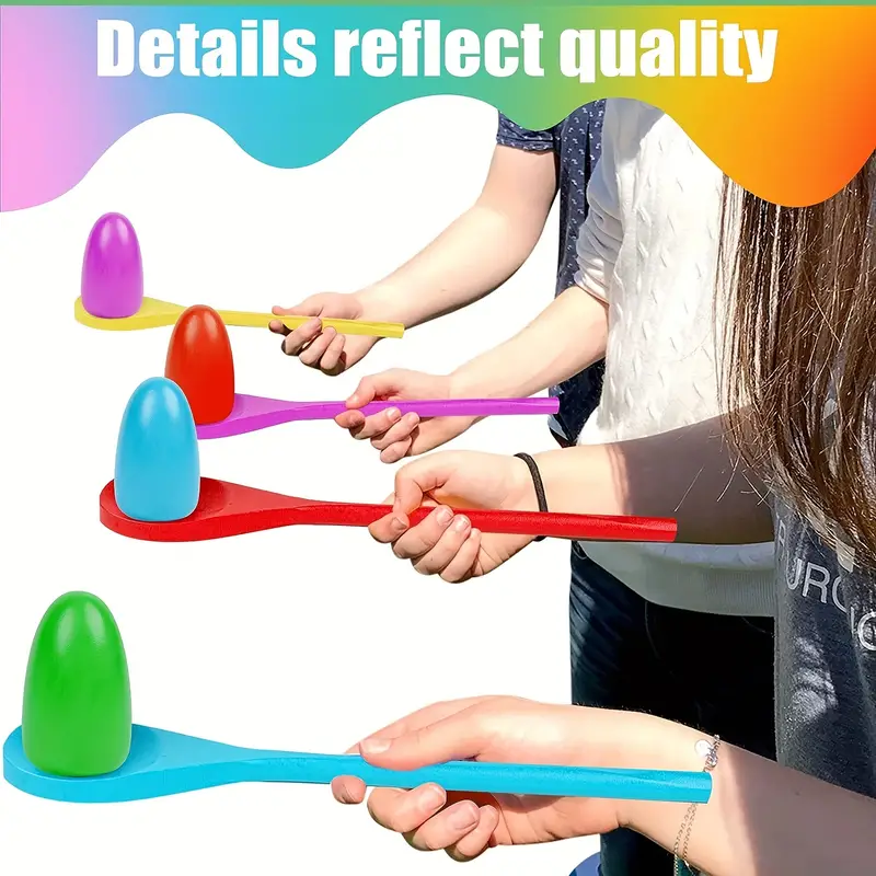 🥚Egg Spoon Race Game Sets